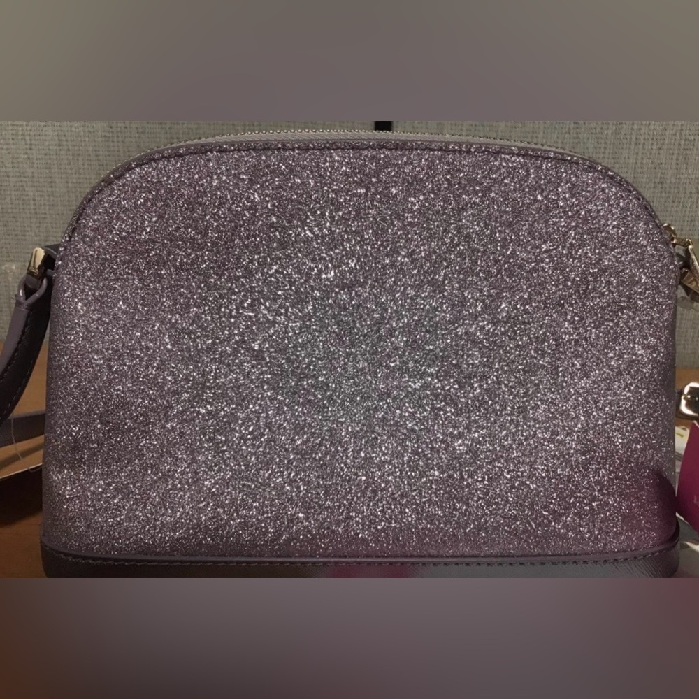 NWT Kate Spade Glitter Tinsel Dome Crossbody Bag - Picture 3 of 5